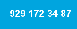 929 172 34 87 929 172 34 87